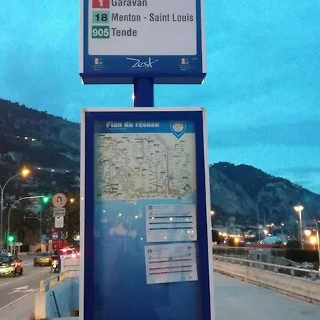 Grande E Comodo, Terrazzo Vista Mare Menton